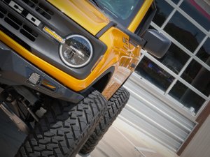 Ford Bronco Fender Flare Delete Kit - 4 Door - Autoparrel